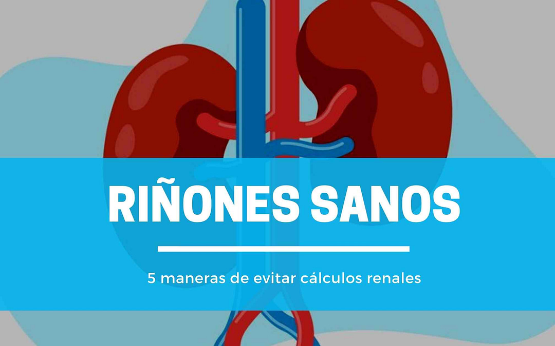 Cálculos renales ¿Cómo tener riñones sanos?
